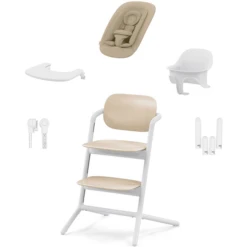 Cybex GOLD Hochstuhl Lemo 4 In 1 Set Sand White