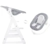 Hauck Hochstuhl Alpha Plus White Inklusive Bouncer Stretch Grey -Stilvoller Hochstuhlladen hauck hochstuhl alpha plus white inklusive bouncer stretch grey a258345