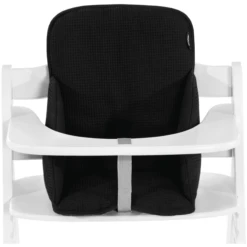 Hauck Hochstuhlauflage Alpha Cosy Select Waffle Piqué Black