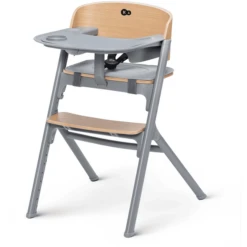 Kinderkraft Hochstuhl LIVY Mit Babywippe CALMEE Oak