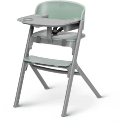 Kinderkraft Hochstuhl LIVY Mit Babywippe CALMEE Olive Green