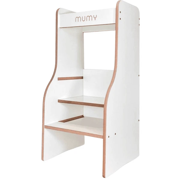 Mumy™ Lernturm EasySTEP Weiß / Natur 3 Mumy™ Lernturm EasySTEP Weiß / Natur