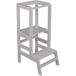 Polini Kids Lernturm Step Grau