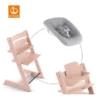 STOKKE® Mega Tripp Trapp® Set Hochstuhl Buche Serene Pink Inkl. Newborn Set™ Grey Und Baby Set Serene Pink -Stilvoller Hochstuhlladen stokke mega tripp trapp set hochstuhl buche serene pink inkl newborn set grey und baby set serene pink a357575