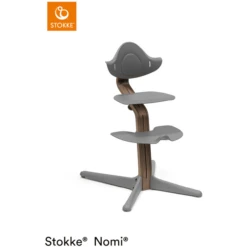 STOKKE® Nomi® Hochstuhl Walnuss / Grau