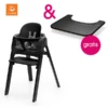 STOKKE® Steps™ Hochstuhl Buche Schwarz Inkl. Baby Set Schwarz + Gratis Tray Schwarz 2 STOKKE® Steps™ Hochstuhl Buche Schwarz Inkl. Baby Set Schwarz + Gratis Tray Schwarz -Stilvoller Hochstuhlladen stokke steps hochstuhl buche schwarz inkl baby set schwarz gratis tray schwarz a327747