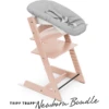 STOKKE® Tripp Trapp® Hochstuhl Buche Serene Pink Inkl. Newborn Set™ Grey