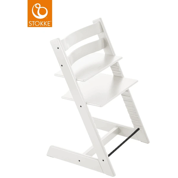 STOKKE® Tripp Trapp® Hochstuhl Buche Weiß 3 STOKKE® Tripp Trapp® Hochstuhl Buche Weiß