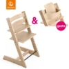 STOKKE® Tripp Trapp® Hochstuhl Oak Natur + Gratis Baby Set Natur -Stilvoller Hochstuhlladen stokke tripp trapp hochstuhl oak natur gratis baby set natur a383447