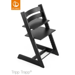 STOKKE® Tripp Trapp® Hochstuhl Oak Schwarz