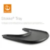 STOKKE® Tripp Trapp® Tray Schwarz -Stilvoller Hochstuhlladen stokke tripp trapp tray schwarz a216555