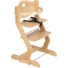 TiSsi® Kinderhochstuhl Mit Brustbügel Natur 2 TiSsi® Kinderhochstuhl Mit Brustbügel Natur -Stilvoller Hochstuhlladen tissi kinderhochstuhl mit brustbuegel natur a252295